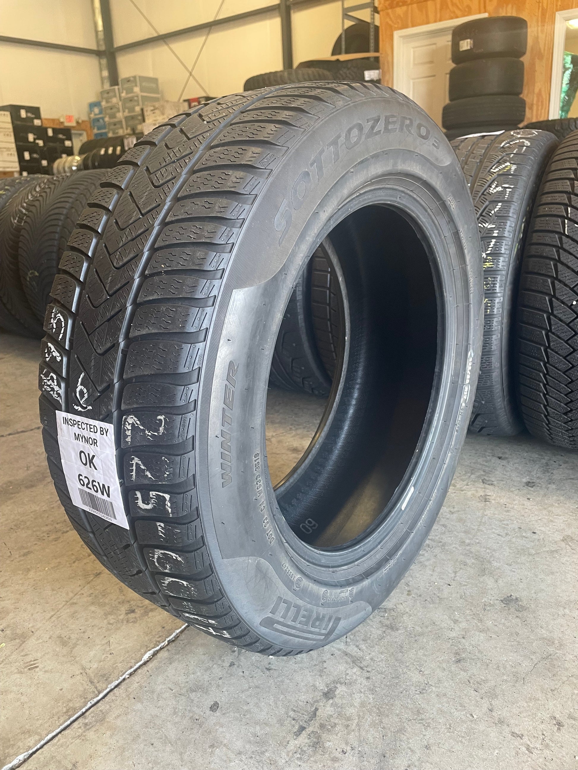 SET OF 4 225/60R17 Pirelli Sottozero 3 99H - Used Tires