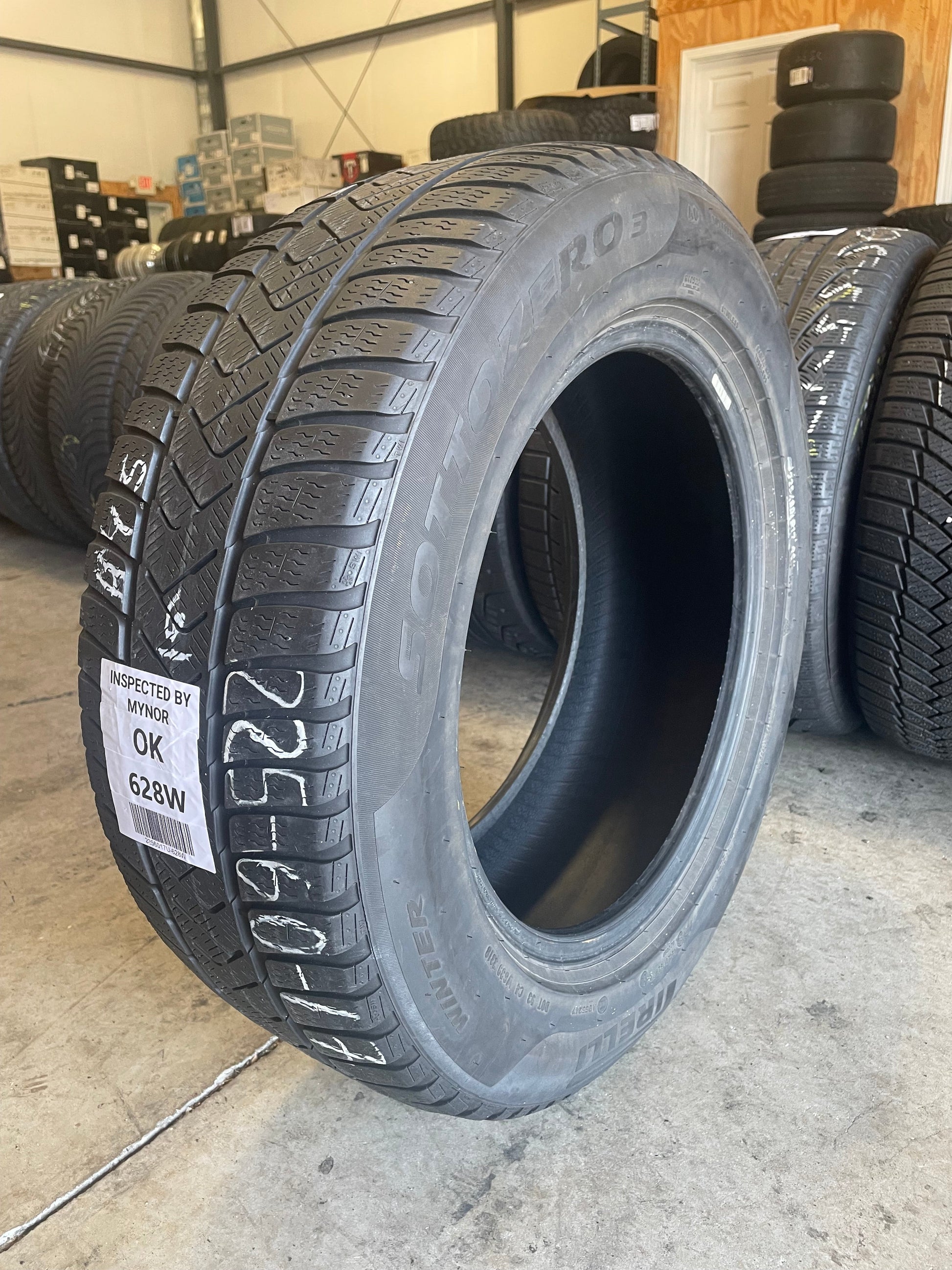 SET OF 4 225/60R17 Pirelli Sottozero 3 99H - Used Tires