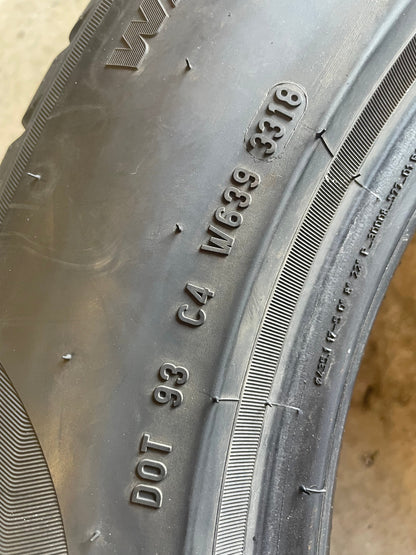 SET OF 4 225/60R17 Pirelli Sottozero 3 99H - Used Tires