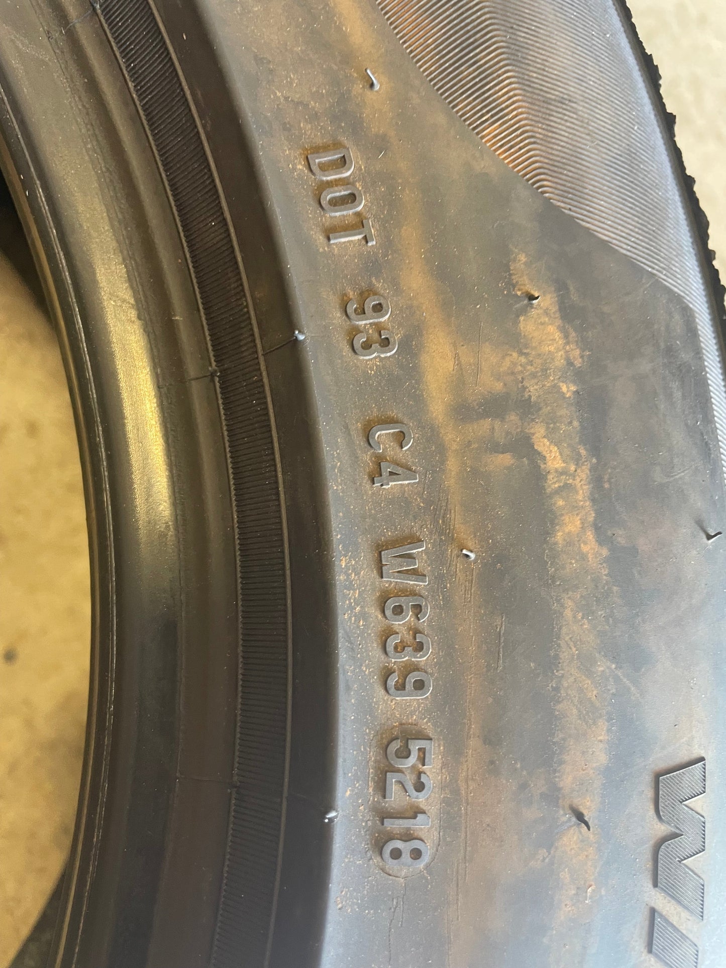 SET OF 4 225/60R17 Pirelli Sottozero 3 99H - Used Tires