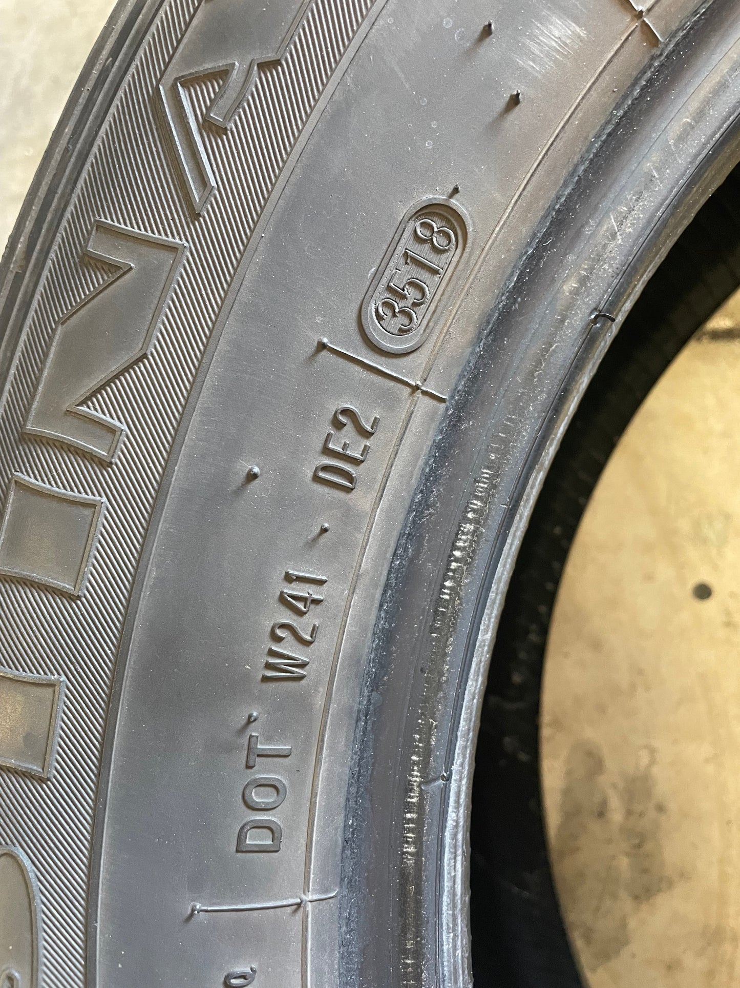 SET OF 4 225/60R17 Firestone Destination LE3 99 T SL - Used Tires