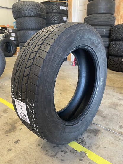 SET OF 4 225/60R17 Goodyear Assurance WeatherReady 99 H SL - Used Tires