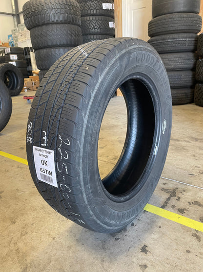 SET OF 4 225/60R17 Goodyear Assurance WeatherReady 99 H SL - Used Tires