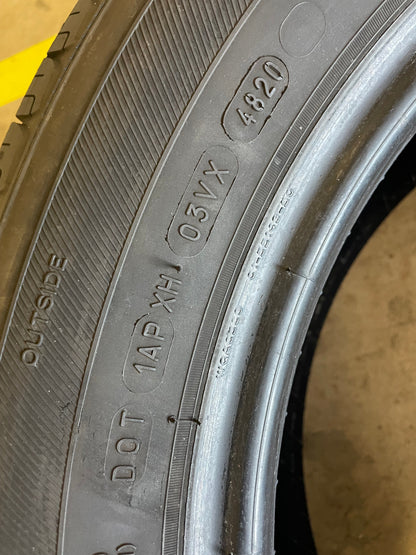 SET OF 2 225/60R17 Michelin Defender T+H 99 H SL - Used Tires