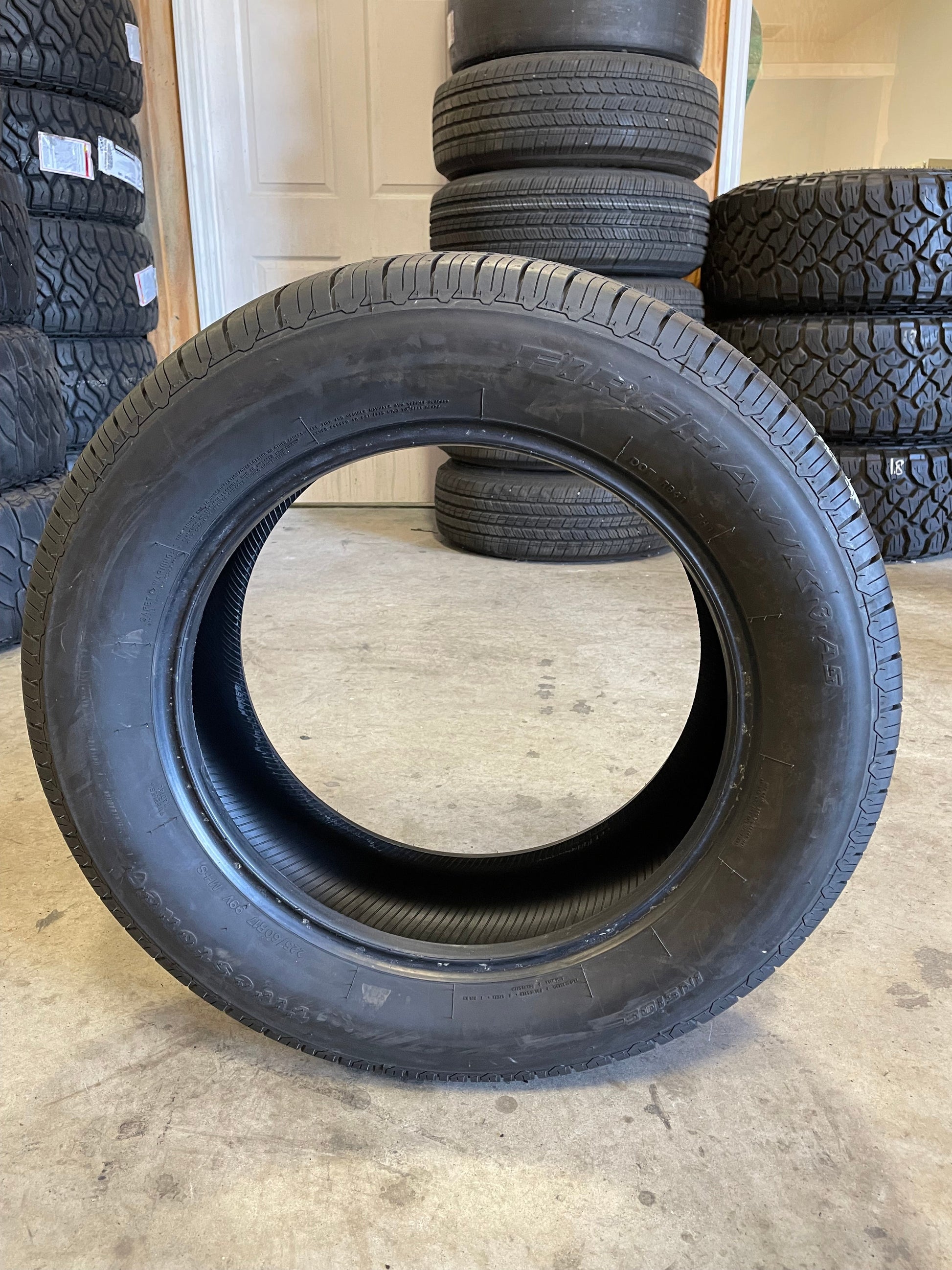 SINGLE 225/60R17 Firestone Firehawk AS 99 V SL - Premium Used Tires