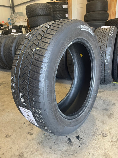 SET OF 4 225/55R17 Continental WinterContact TS850P 97 H SL - Used Tires