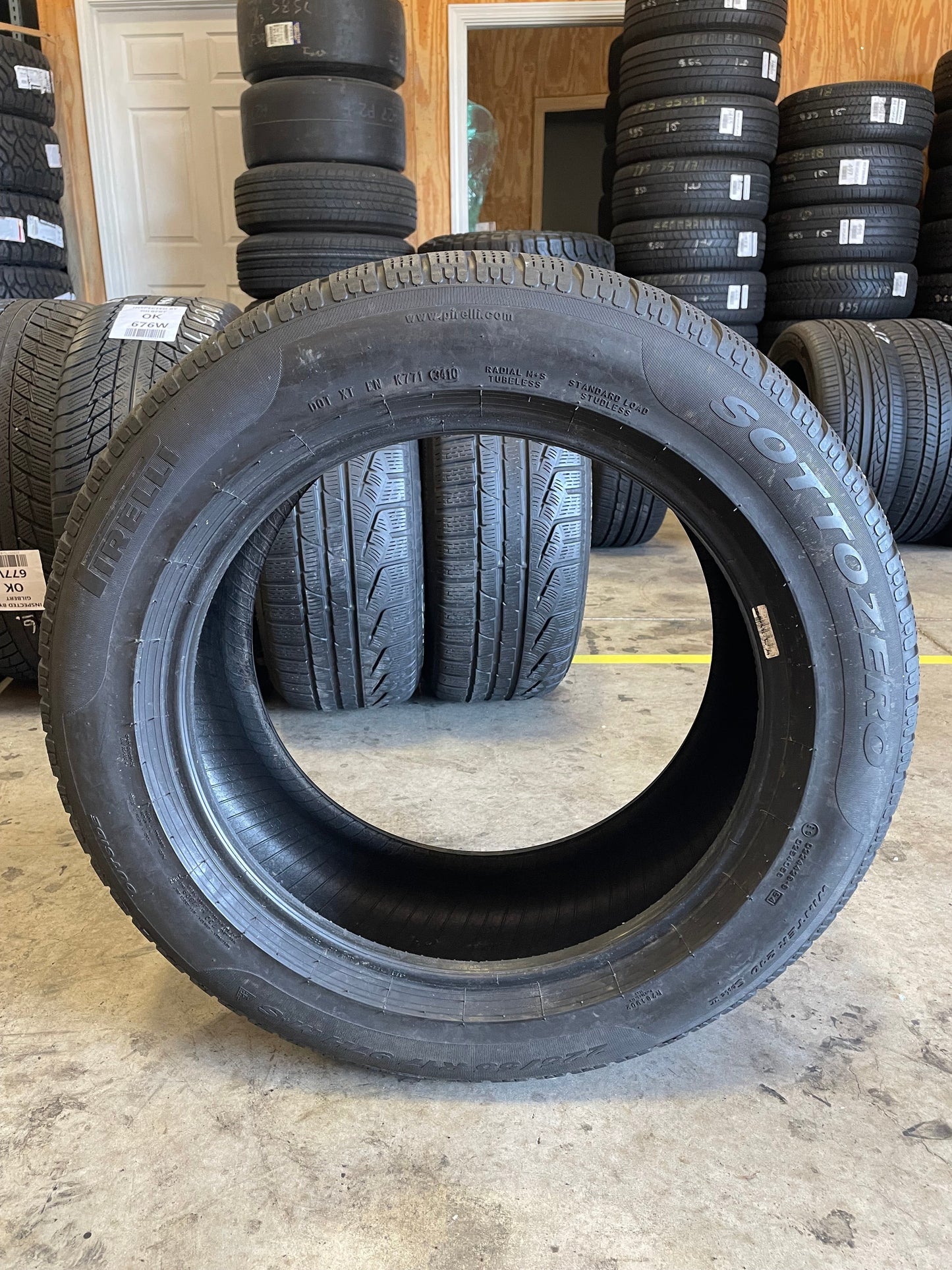 SET OF 3 225/55R17 Pirelli Sottozero 97 H SL - Used Tires
