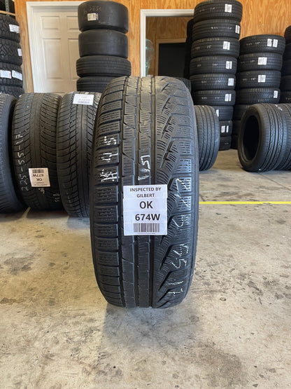 SET OF 3 225/55R17 Pirelli Sottozero 97 H SL - Used Tires