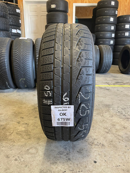 SET OF 3 225/55R17 Pirelli Sottozero 97 H SL - Used Tires