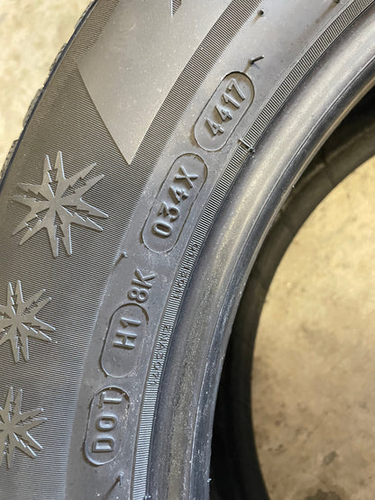 SINGLE 225/55R17 Michelin Alpin 5 97 H SL - Used Tires