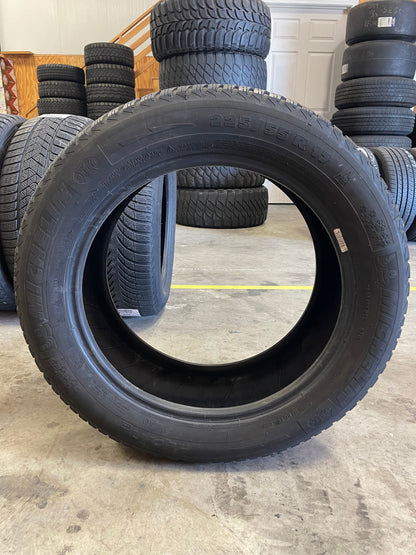 SET OF 2 225/55R17 Michelin Alpin a4 97 H SL - Used Tires