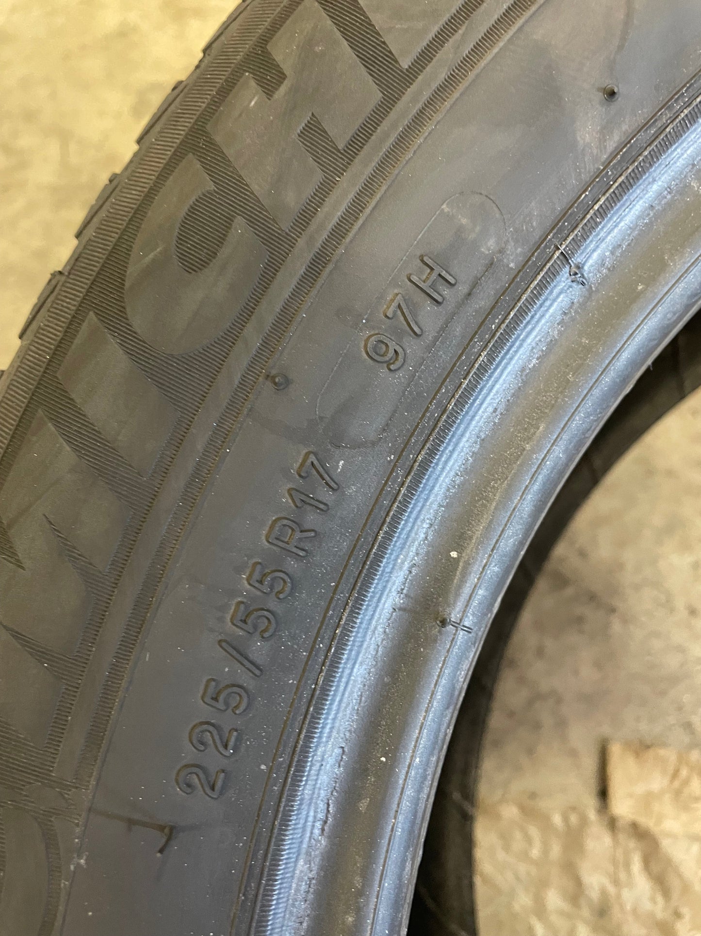 SET OF 2 225/55R17 Michelin Alpin a4 97 H SL - Used Tires