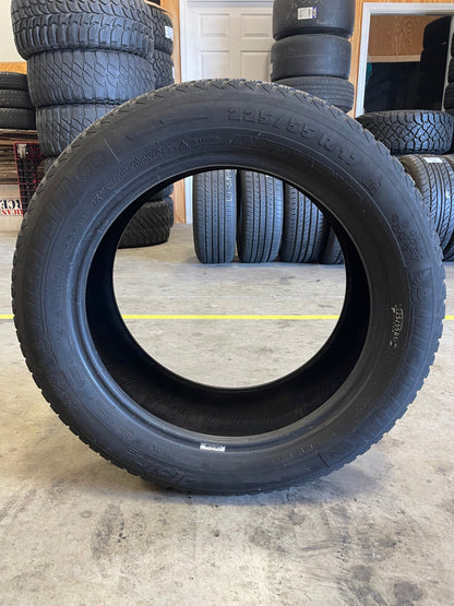 SET OF 2 225/55R17 Michelin Alpin a4 97 H SL - Used Tires