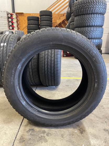 SET OF 2 225/55R17 Pirelli Sottozero 3 Winter Run Flat 97 H SL - Used Tires