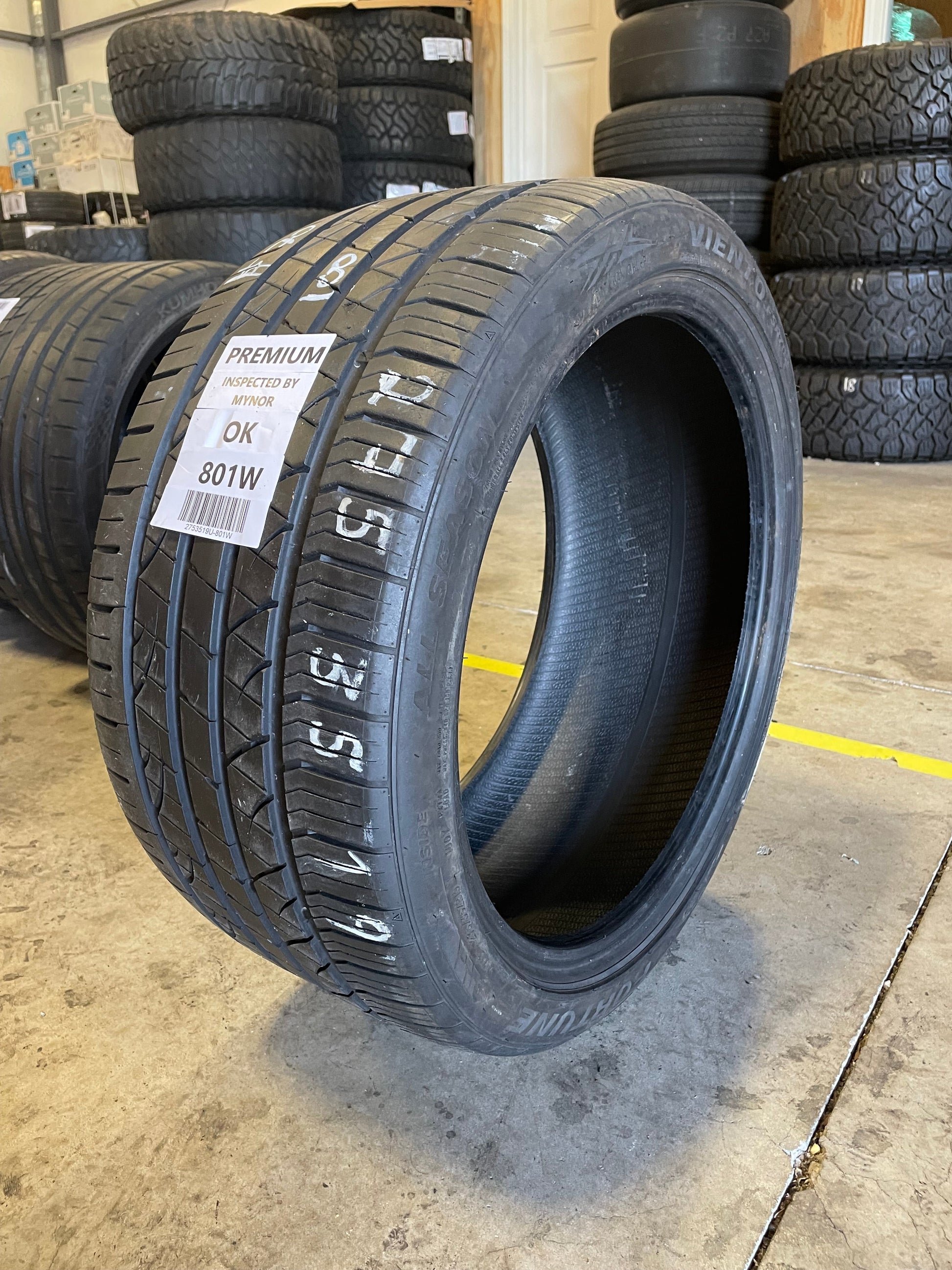 SINGLE 275/35ZR19 Fortune Viento FSR702 100 Y XL - Premium Used Tires