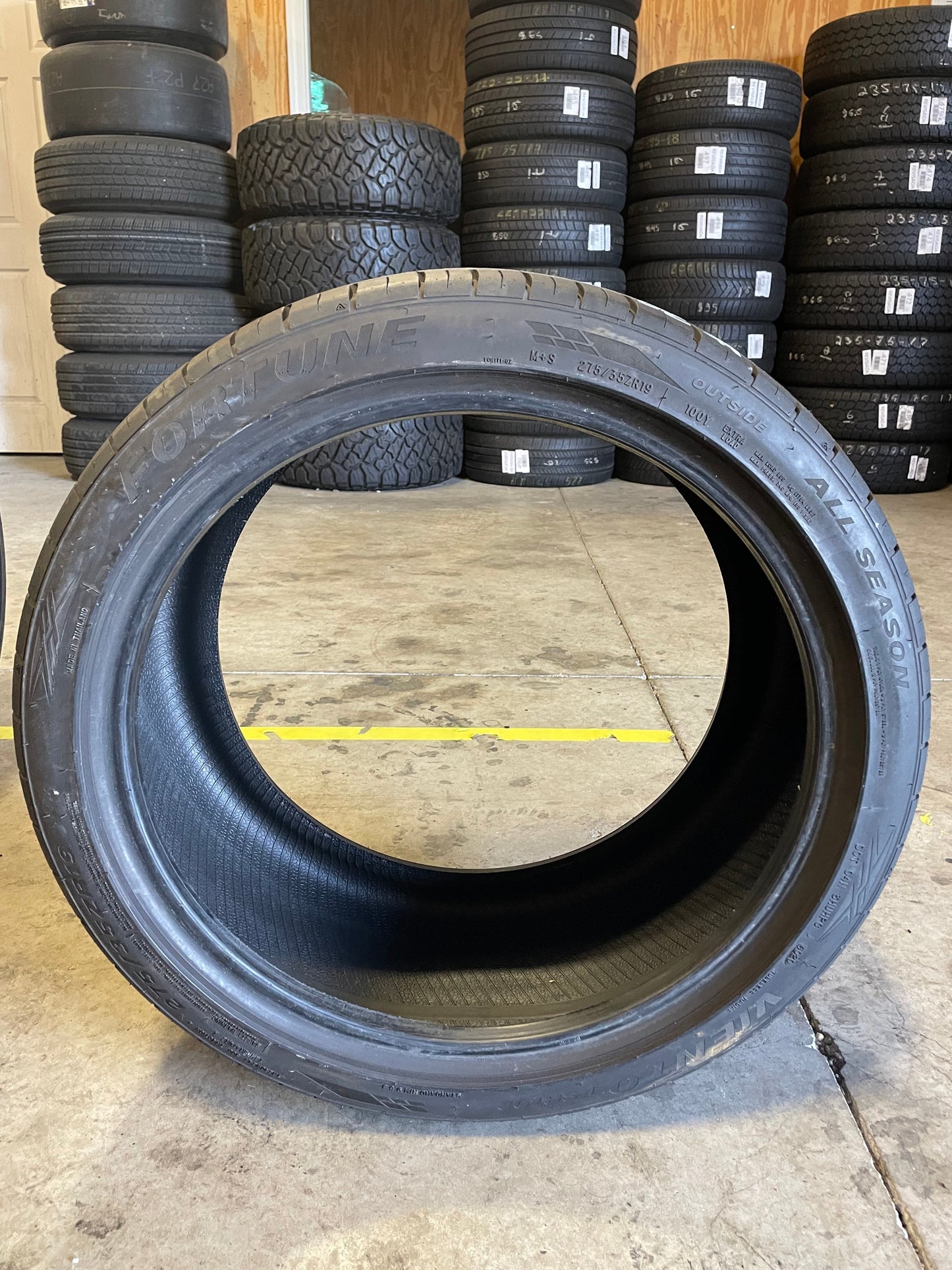 SINGLE 275/35ZR19 Fortune Viento FSR702 100 Y XL - Premium Used Tires