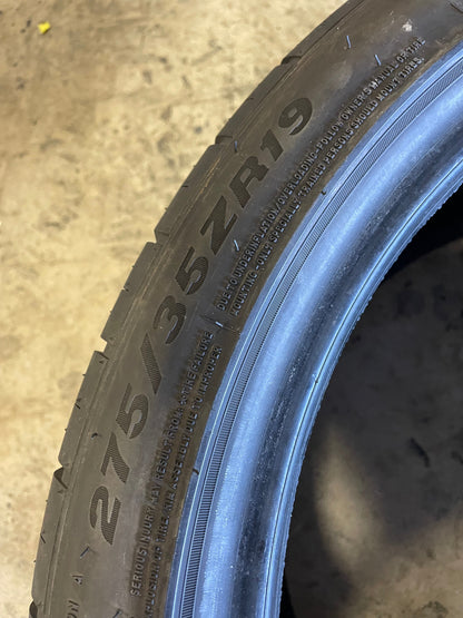SINGLE 275/35ZR19 Fortune Viento FSR702 100 Y XL - Premium Used Tires