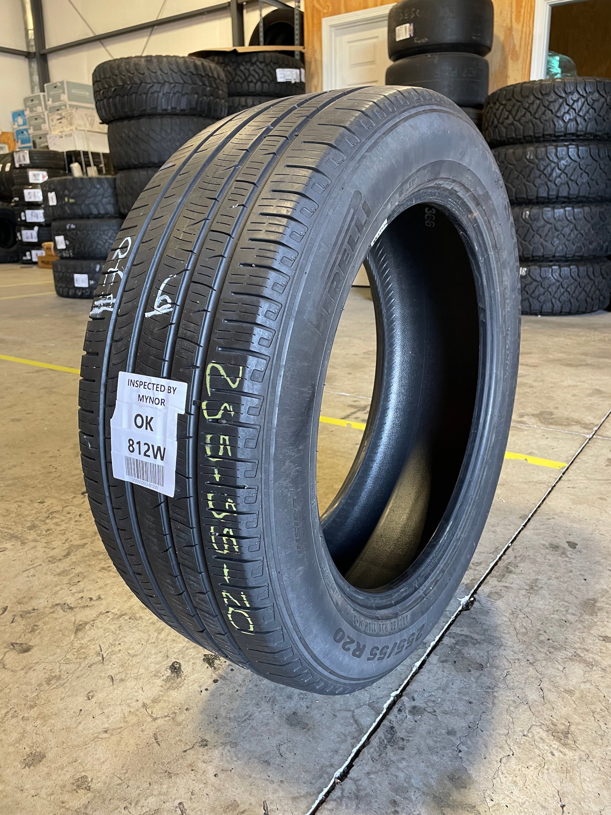 SINGLE 255/55R20 Pirelli Scorpion Strada All Season 110 H XL - Used Tires