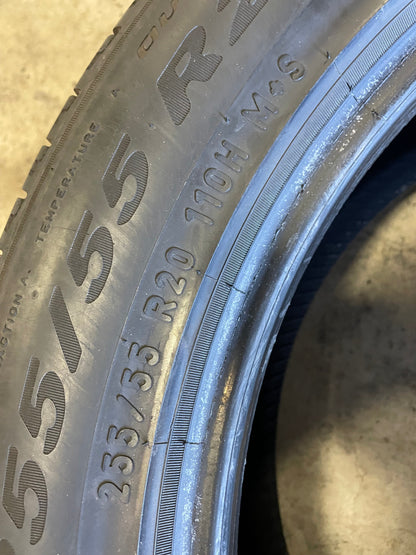 SINGLE 255/55R20 Pirelli Scorpion Strada All Season 110 H XL - Used Tires