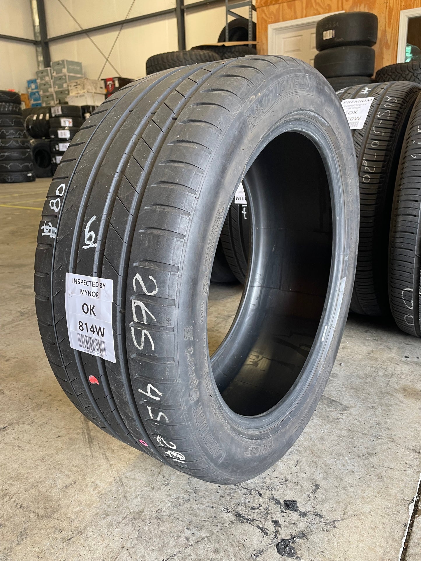 SINGLE 265/45R20 Michelin Latitude Sport 3 104 Y SL - Used Tires