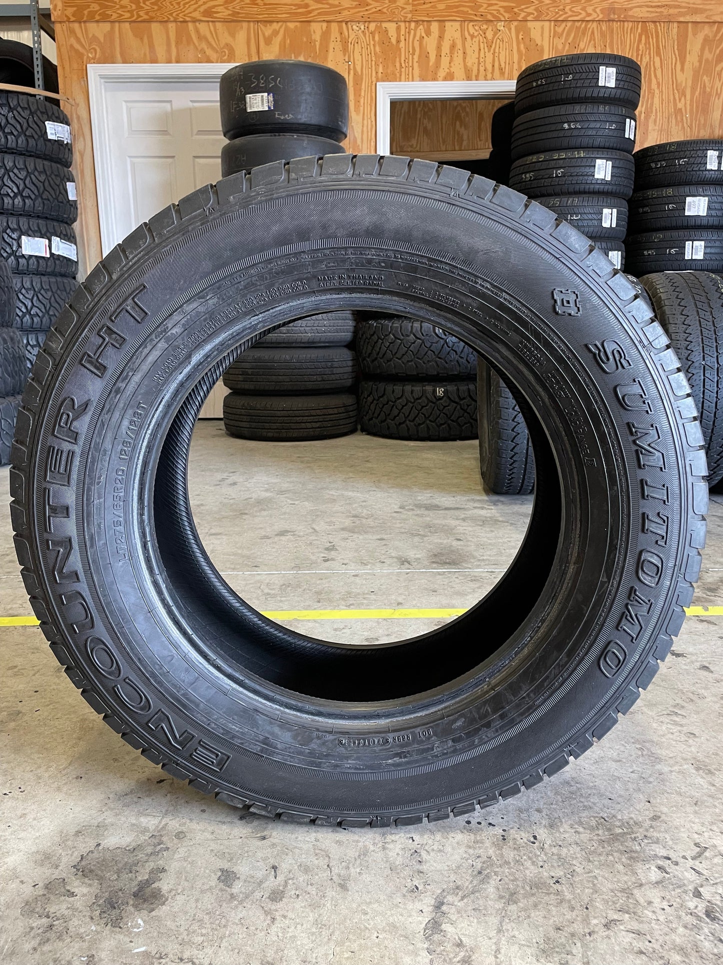 SINGLE 275/65R20 Sumitomo Encounter HT 126/123 T E - Used Tires