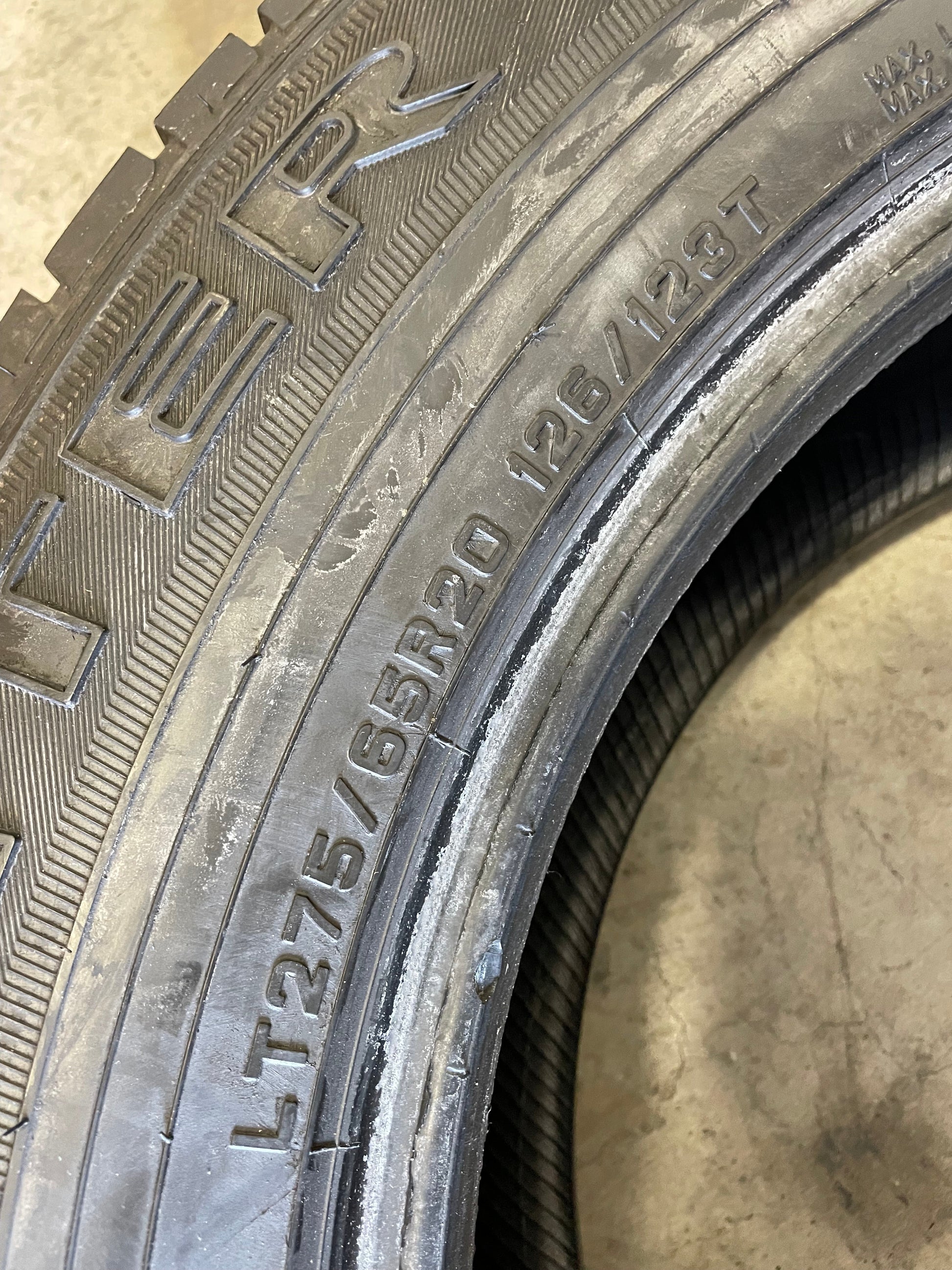 SINGLE 275/65R20 Sumitomo Encounter HT 126/123 T E - Used Tires