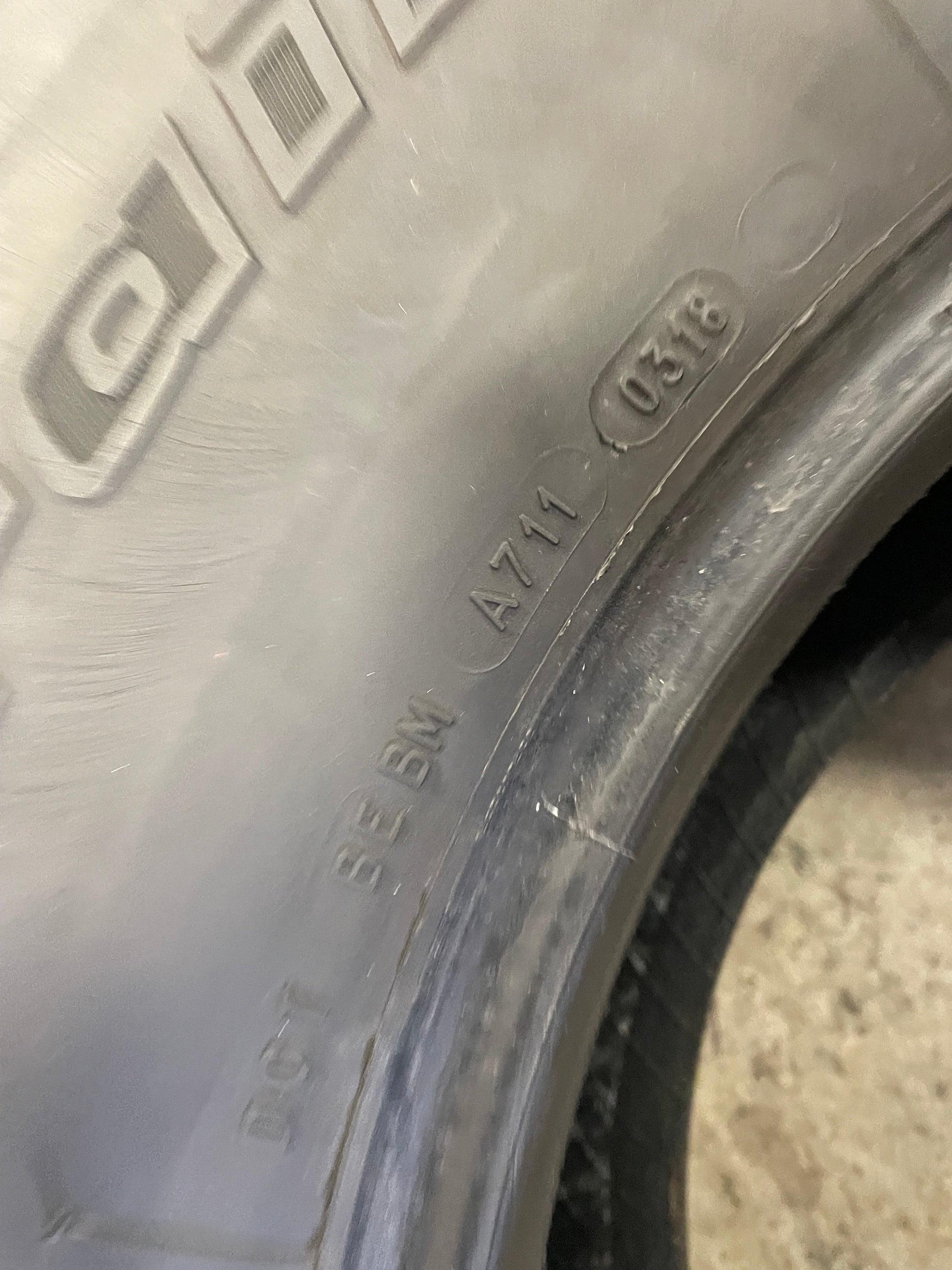 SET OF 3 315/70R17 Bfgoodrich All-Terrain T/A KO2 113/110 S C - Used Tires