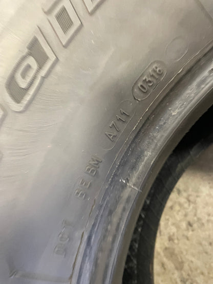 SET OF 3 315/70R17 Bfgoodrich All-Terrain T/A KO2 113/110 S C - Used Tires