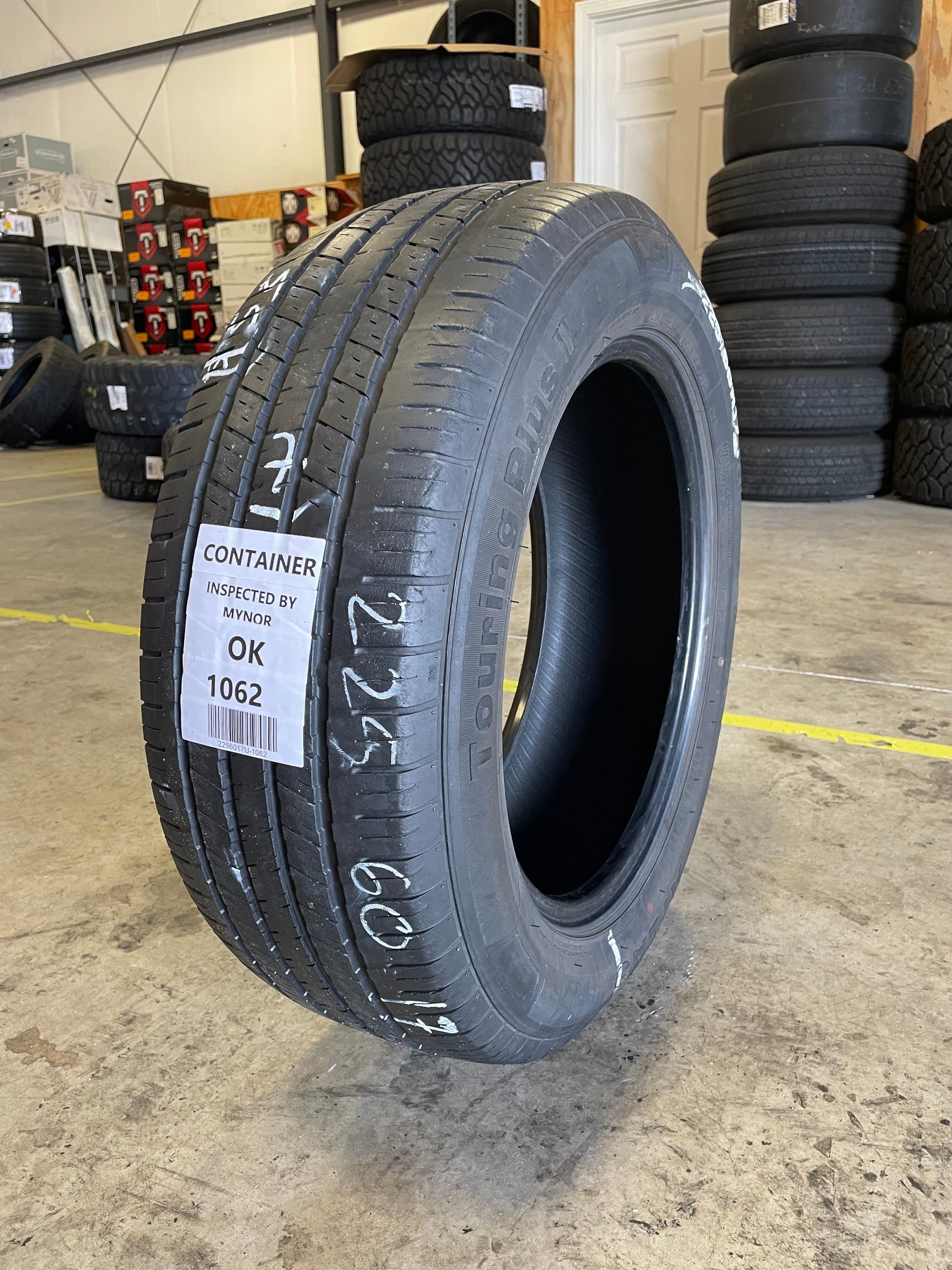 SINGLE 225/60R17 Atlas Touring Plus 2 99V SL - Used Tires