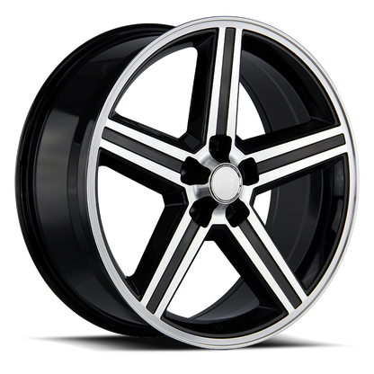 Strada Wheel Replicas IROC R148 22x9 10 5x127 Gloss Black Machined