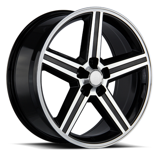Strada Wheel Replicas IROC R148 22x9 10 5x120 Gloss Black Machined