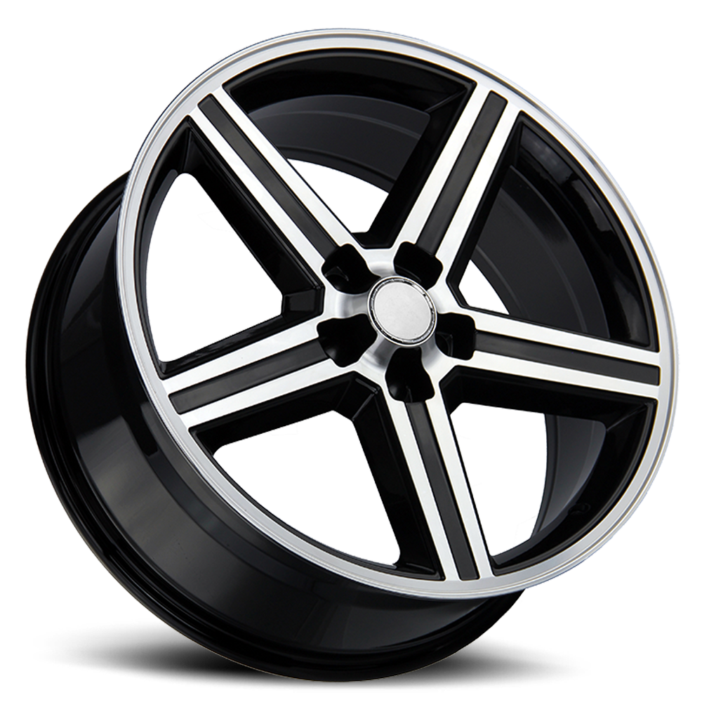 Strada Wheel Replicas IROC R148 24x10 13 5x127 Gloss Black Machined