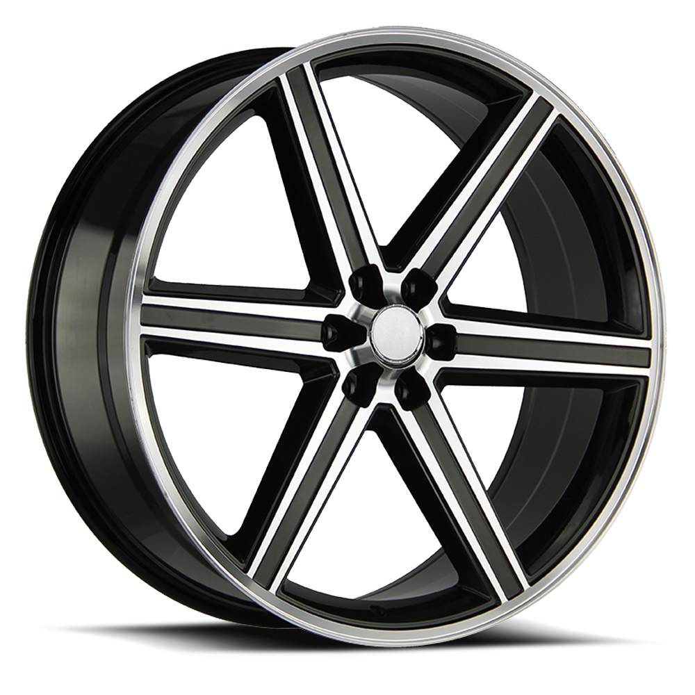 Strada Wheel Replicas IROC R148 22x9.5 13 6x139.7 Gloss Black Machined