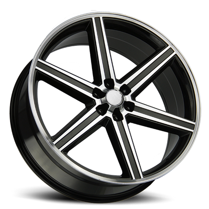Strada Wheel Replicas IROC R148 24x10 13 6x139.7 Gloss Black Machined