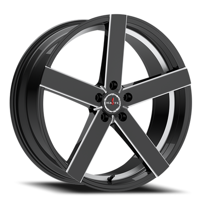 IGNITE G02 INFERNO 24X9.5 15MM 5X115/5X120 GLOSS BLACK MILLED | G0249551615GBML