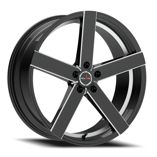 IGNITE G02 INFERNO 24X9.5 15MM 5X115/5X120 GLOSS BLACK MILLED | G0249551615GBML