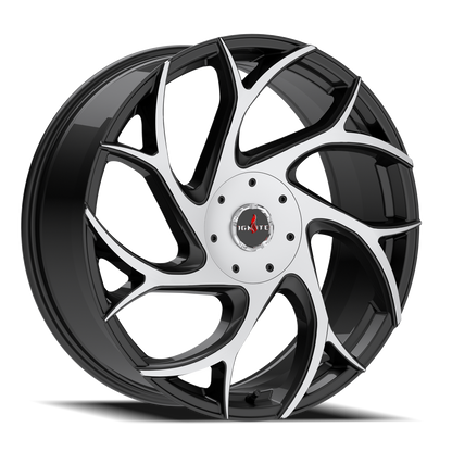 IGNITE G02 INFERNO 20X8.5 35MM 5X114.3/5X120 GLOSS BLACK MACHINED | G0208550135GBM