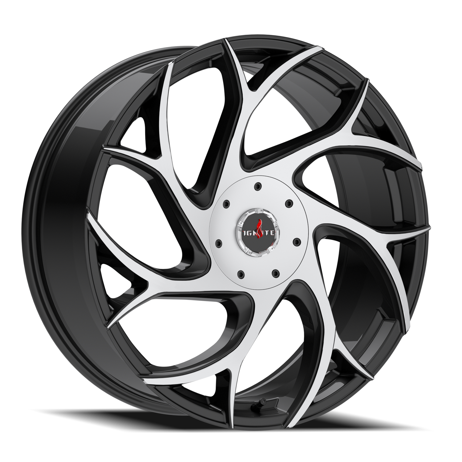 IGNITE G02 INFERNO 24X9.5 15MM 5X115/5X120 GLOSS BLACK MACHINED | G0249551615GBM