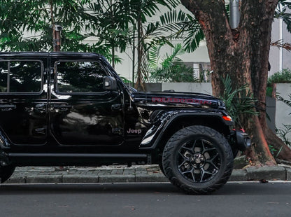 4Play 4P06 20x9 0 5x127/5x139.7 Gloss Black with Brushed Spoke Faces