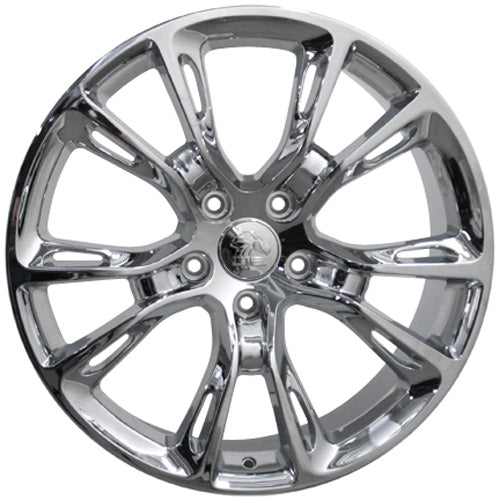 20" Replica Wheel JP16 Fits Jeep Grand Cherokee 20x8.5 Chrome Wheel