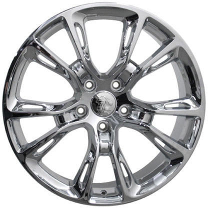 20" Replica Wheel JP16 Fits Jeep Grand Cherokee 20x8.5 Chrome Wheel