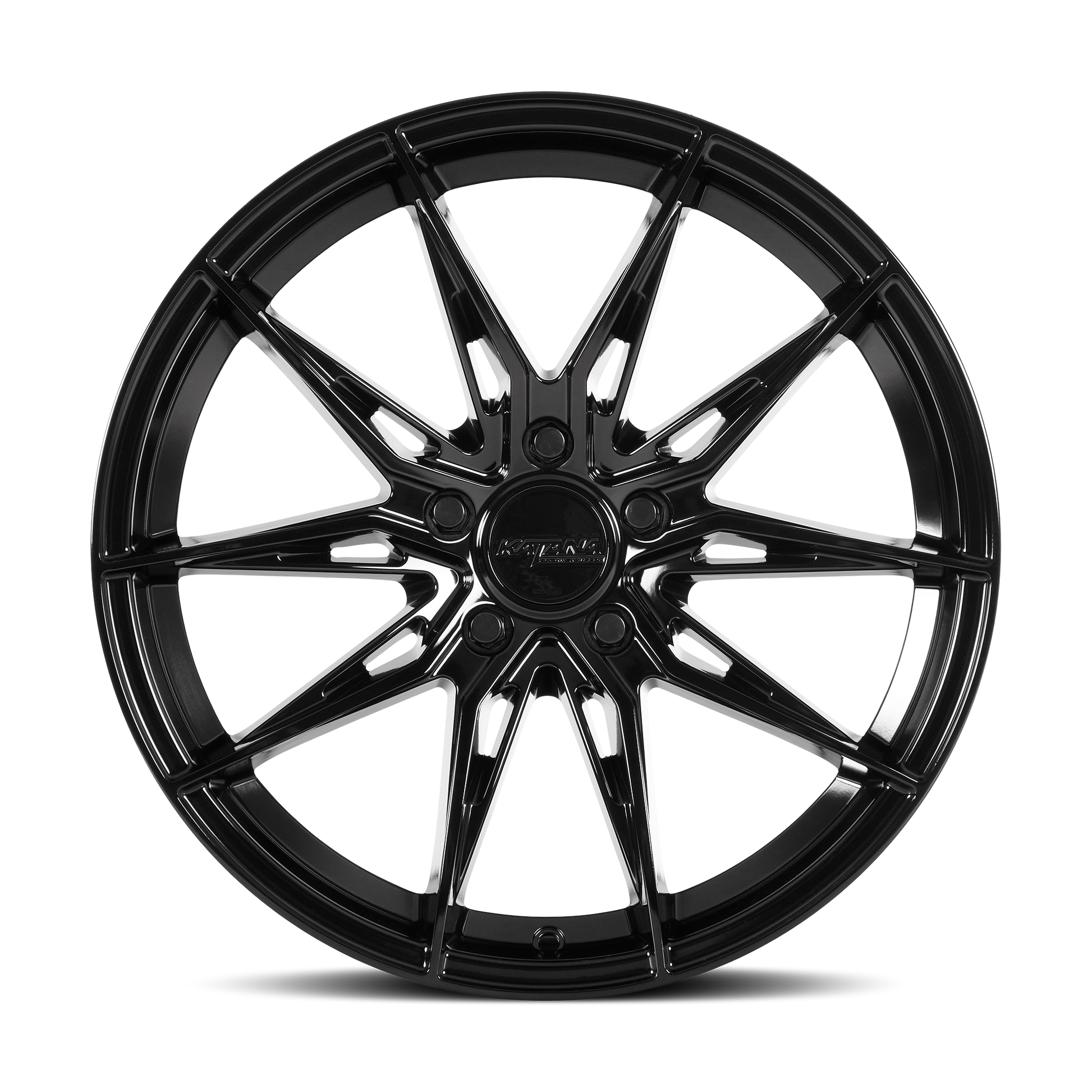 KATANA RACING KR10 18X8 40 5X110 GLOSSY BLACK