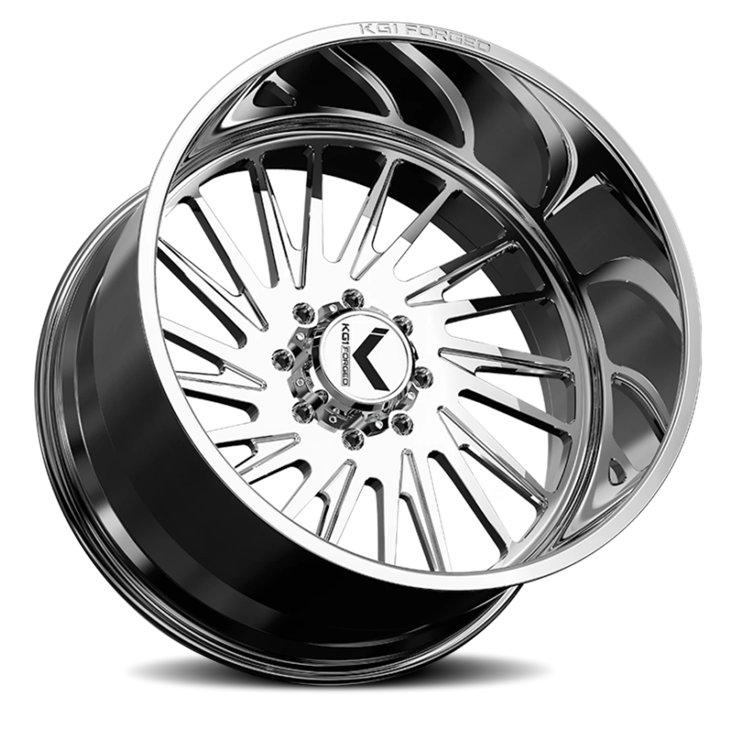 KG1 Forged KF038 24x12 ET-44 8x180 Polished