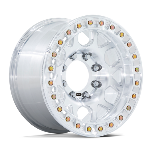 KMC KM450 MESA FORGED SLOTTED BEADLOCK 17X9 0 BLANK RAW MACHINED