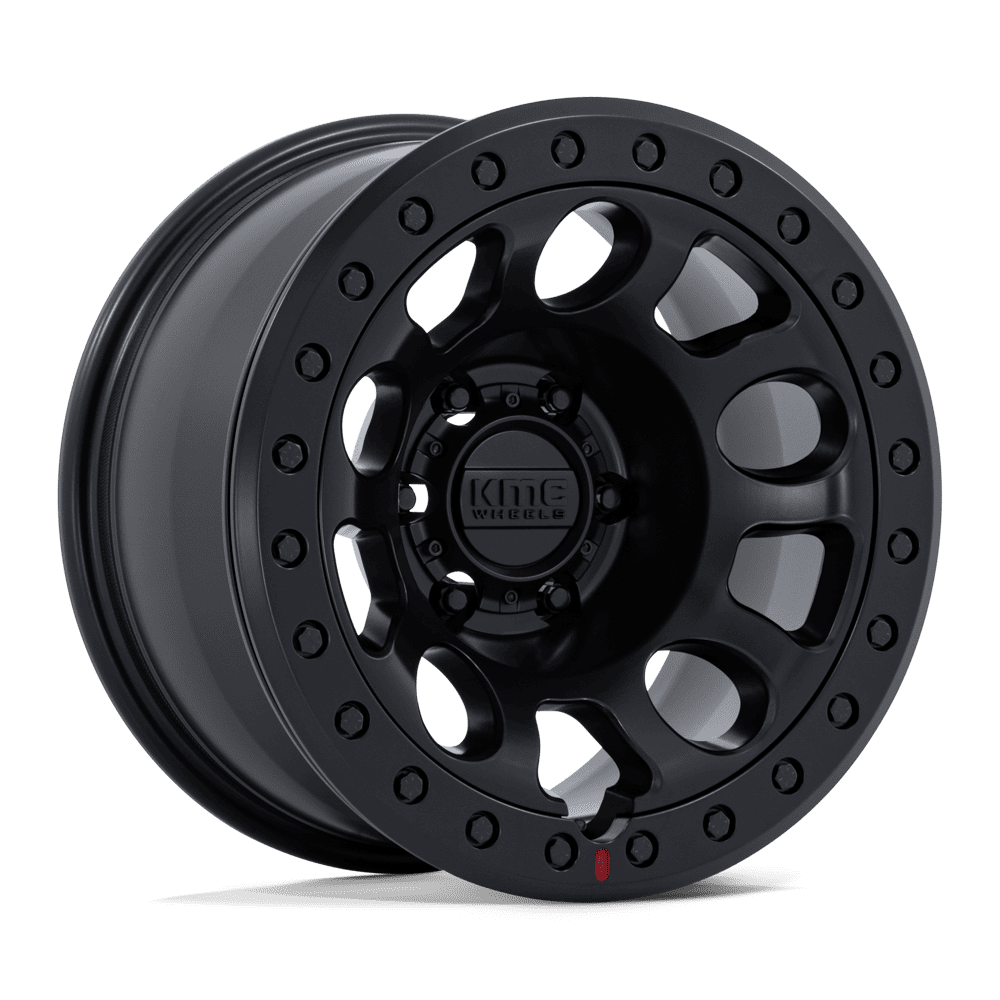 Kmc KM241 E25 BEADLOCK - 17x9 -38mm 5x127 BLACKOUT Wheel | KM241MX17905038N