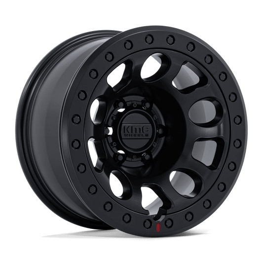 Kmc KM241 E25 BEADLOCK - 17x9 1mm 6x139.7 BLACKOUT Wheel | KM241MX17906001
