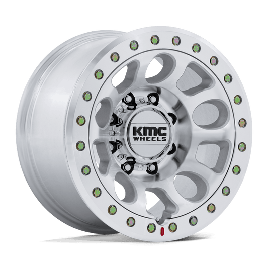 Kmc KM241 E25 BEADLOCK - 17x9 -38mm 8x165.1 MACHINED Wheel | KM241DX17908038N