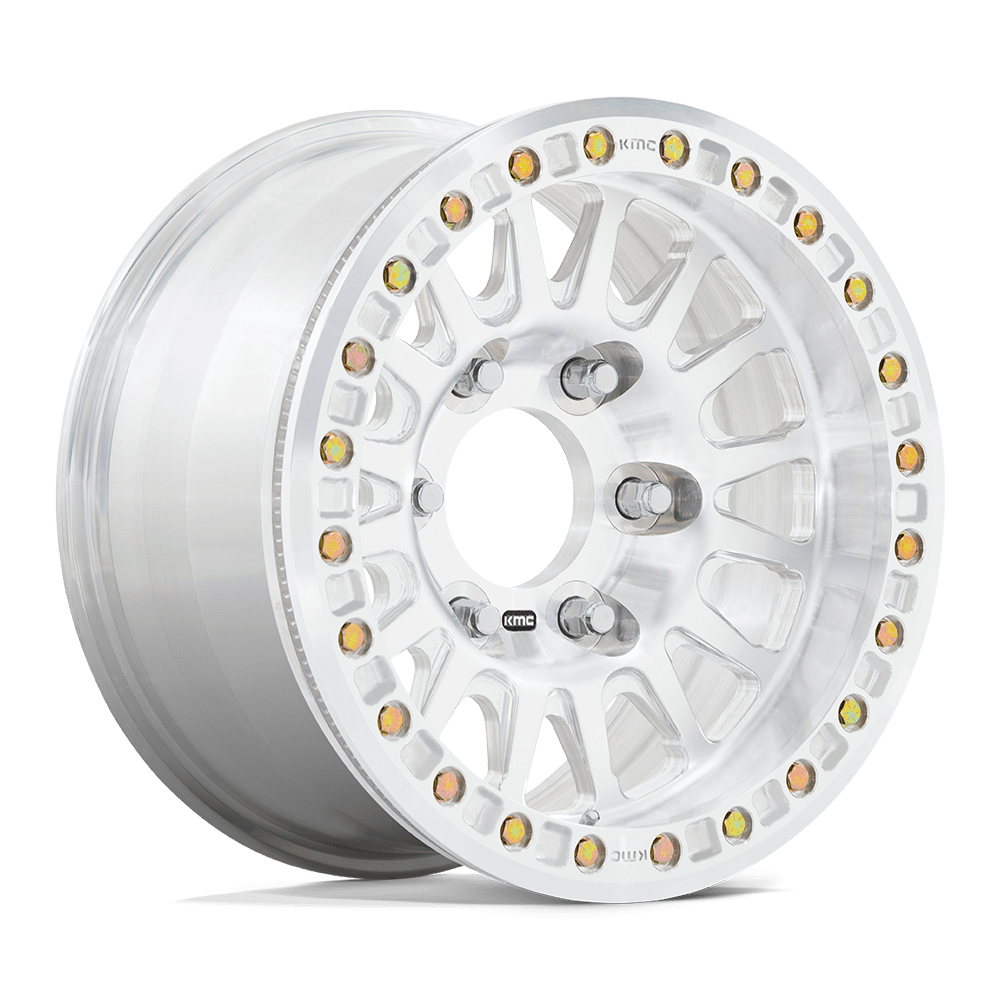 Kmc KM445 IMPACT FORGED BEADLOCK - 17x9 25mm 5x150 RAW MACHINED Wheel | KM445DX17905825