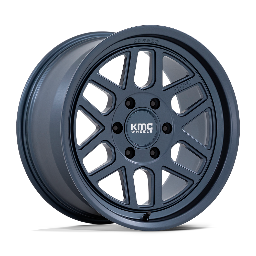 KMC KM446 MESA FORGED MONOBLOCK 18x9 -12 6x139.7 METALLIC BLUE