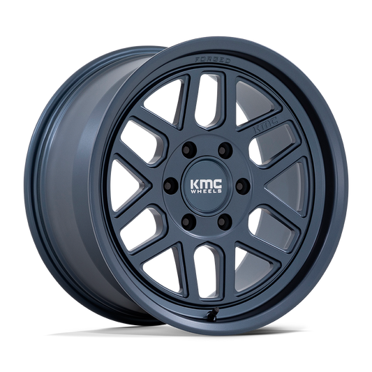 KMC KM446 MESA FORGED MONOBLOCK 18x9 -12 6x139.7 METALLIC BLUE